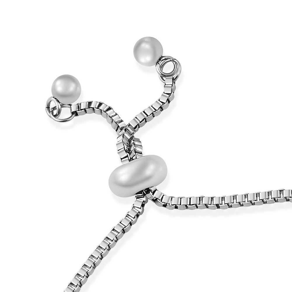 PERIDOT CZ BRACELET 925 STERLING & STAINLESS BOLO - Picture 3 of 7